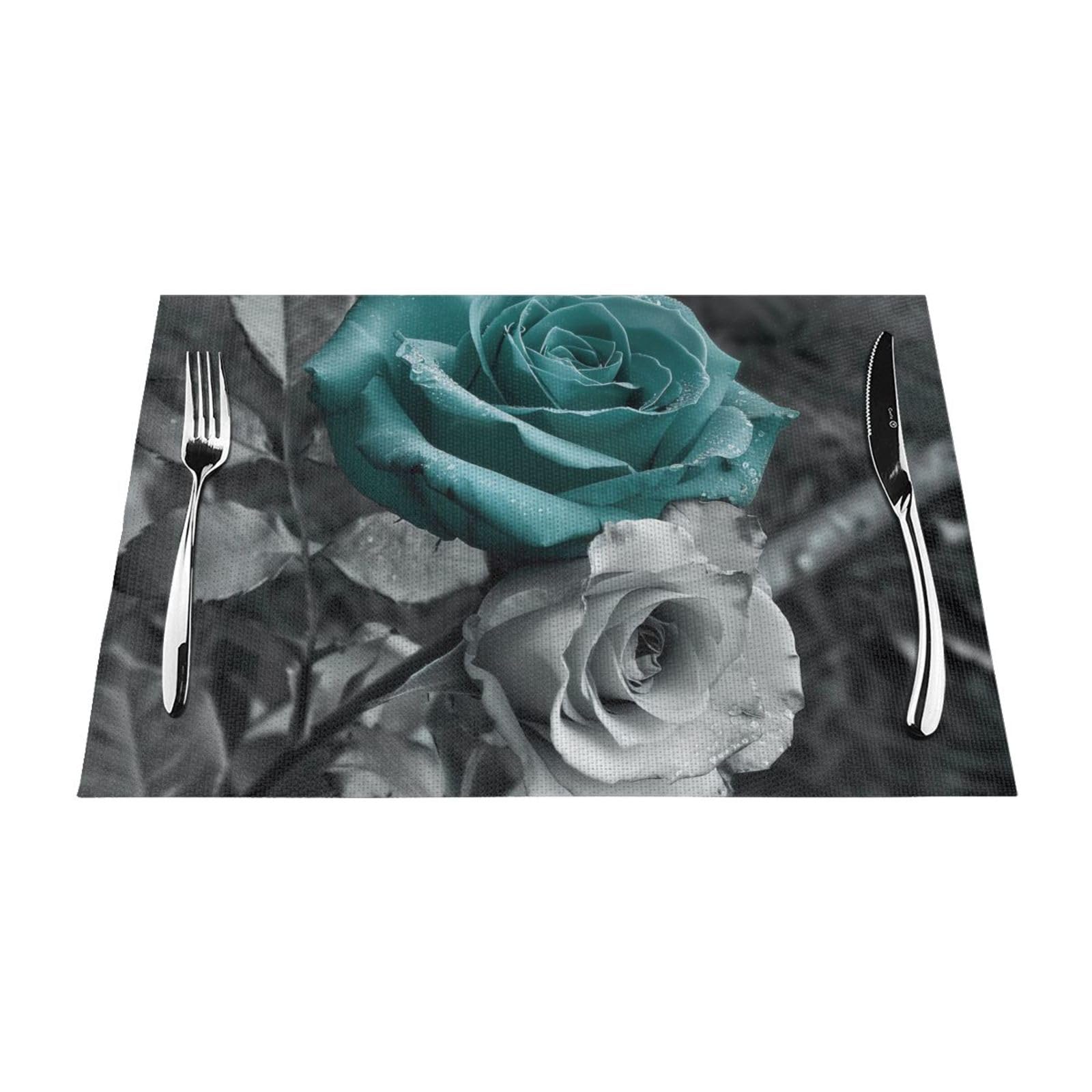 Sets de table antidérapants en PVC au design épuré pour salle à manger