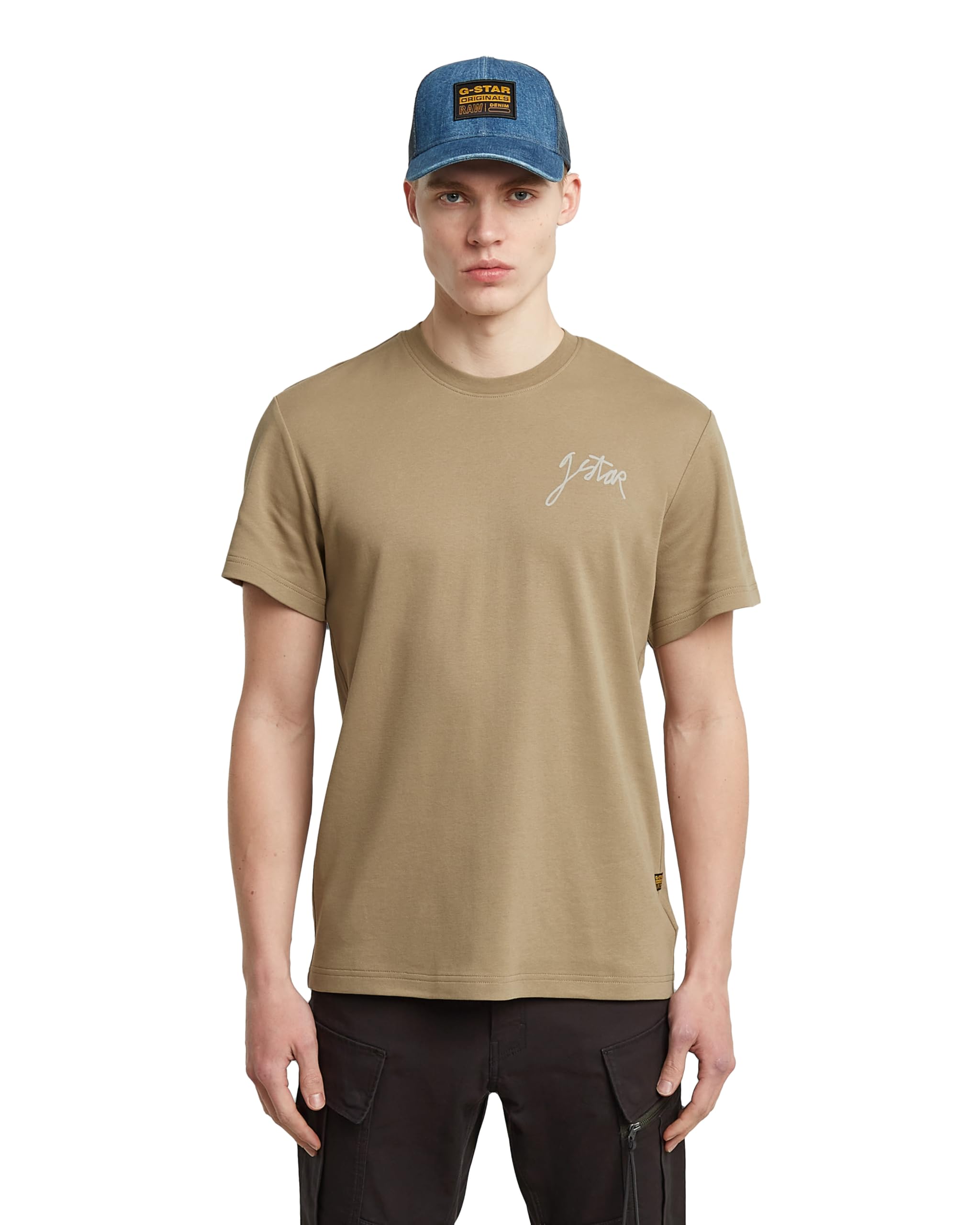 G-STAR 8719965012981 Script r t, Beige (Safari D26823-d976-b444), XL