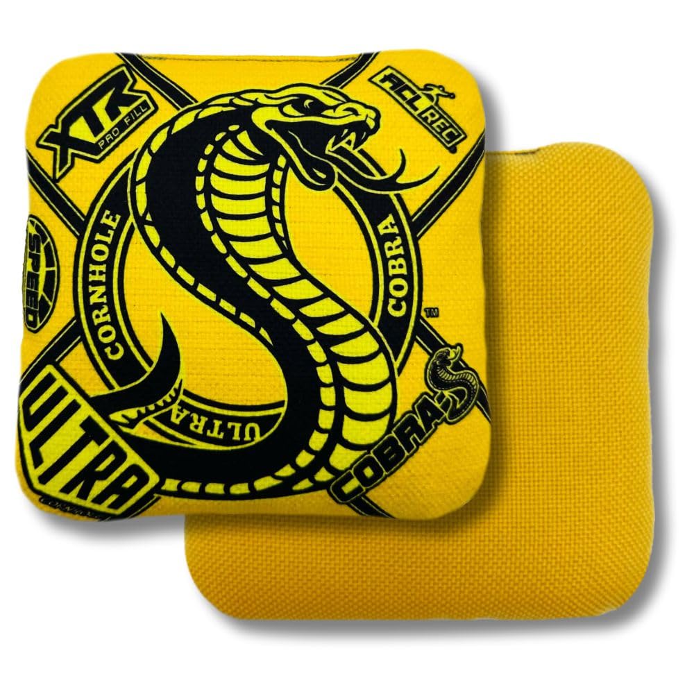 Ultra Cornhole Bags Cobra-S Cornhole Bag Set - ACL Approved