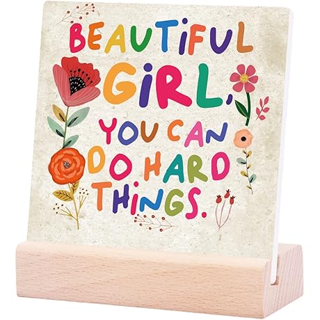 Beautiful Inspirational Quotes Desk Decor For Girls