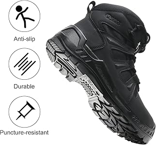 Amazon.com: OUXX Men's Composite Toe Work Boots, Metal Free, Anti