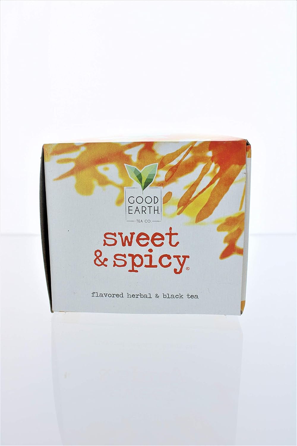 Good Earth Sweet & Spicy Herbal & Black Tea, 18 Count Tea Bags (Pack of 6)