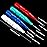 BBTO 100 Pcs Braces Dental Brush Flosser for Cleaner Interdental Brush Toothpick Tooth Flossing Head Oral Dental Toothpick Cleaners Cleaning Tool(Red, Blue, White and Green)