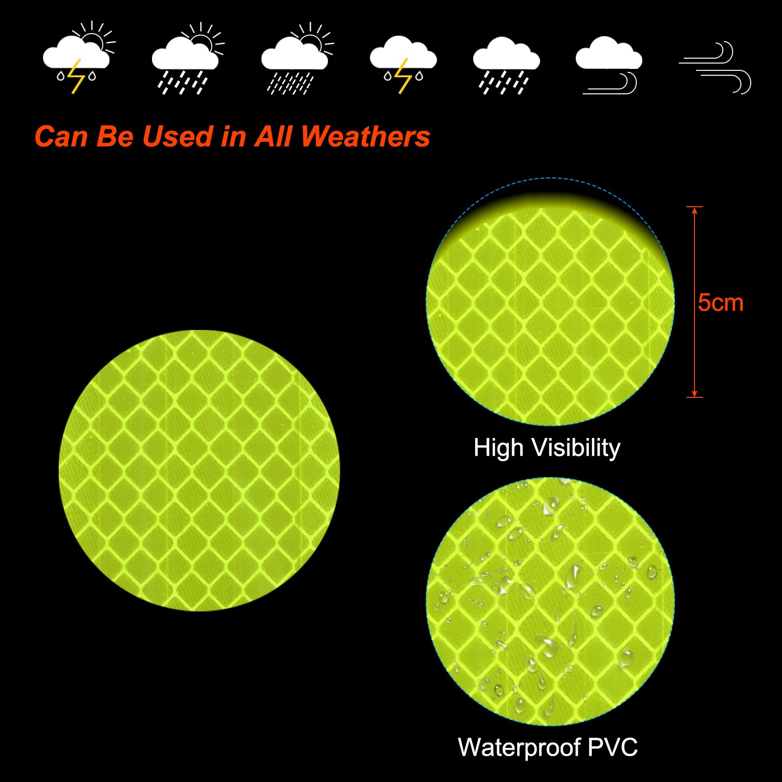 PATIKIL Reflective Stickers - Image 3