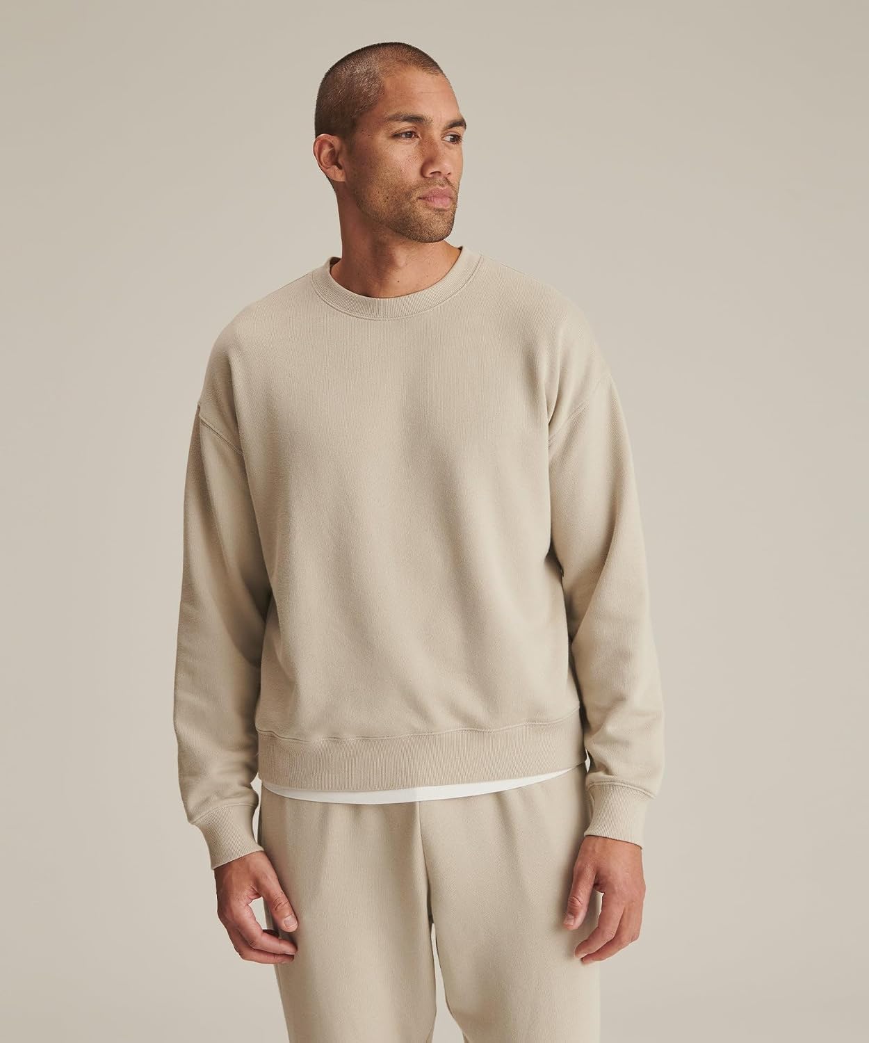 NAADAM Unisex Adult Unisex Terry Crew Sweatshirt