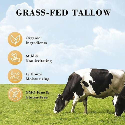 Miniatura 2 de Sarga de ternera para la piel, sargo de res y bálsamo de miel, hidratante facial de sarga natural, crema facial orgánica alimentada con hierba,