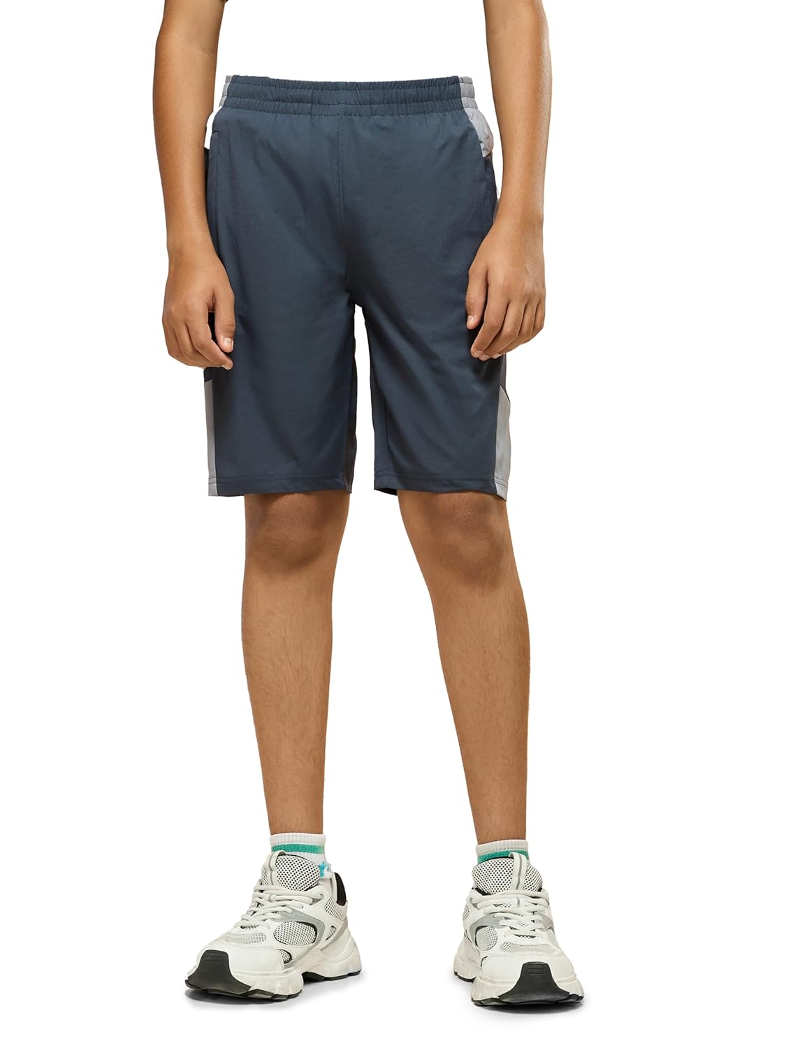 TECHNOSPORT Boy’s Regular Fit Shorts for Running, Sports & Regular Use
