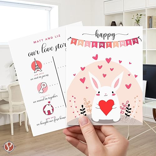 Miniatura 3 de Juego de tarjetas de felicitación A1  4 tarjetas y sobres blancos en blanco de 78 x 3 38 pulgadas  Perfecto para negocios, tarjetas de