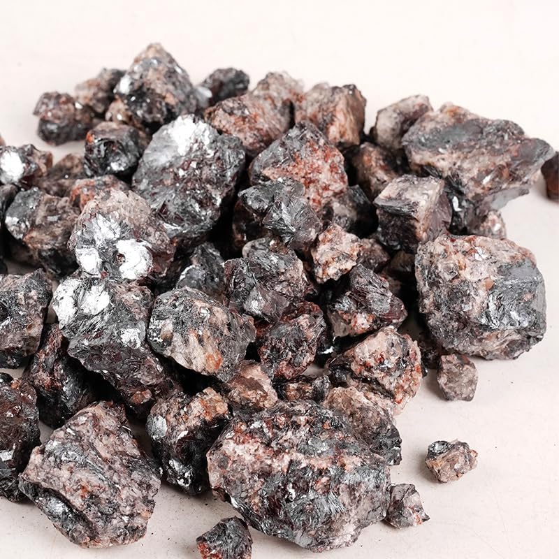 WHZHDMA Bulk Natural Crystal Rough Stone Natural Mirror Iron Ore Ore Crystal Rough Stone Ornaments Aromatherapy Diffuser Stone Rough Material Gravel Rocks Stones and Crystals