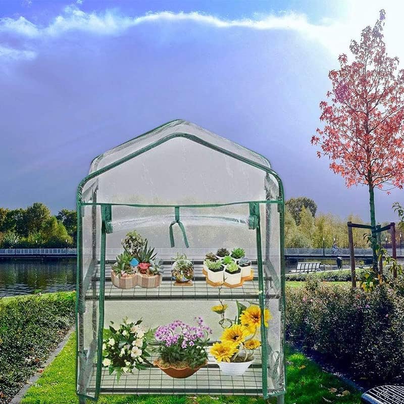 PVCビニール温室棚フレーム付き