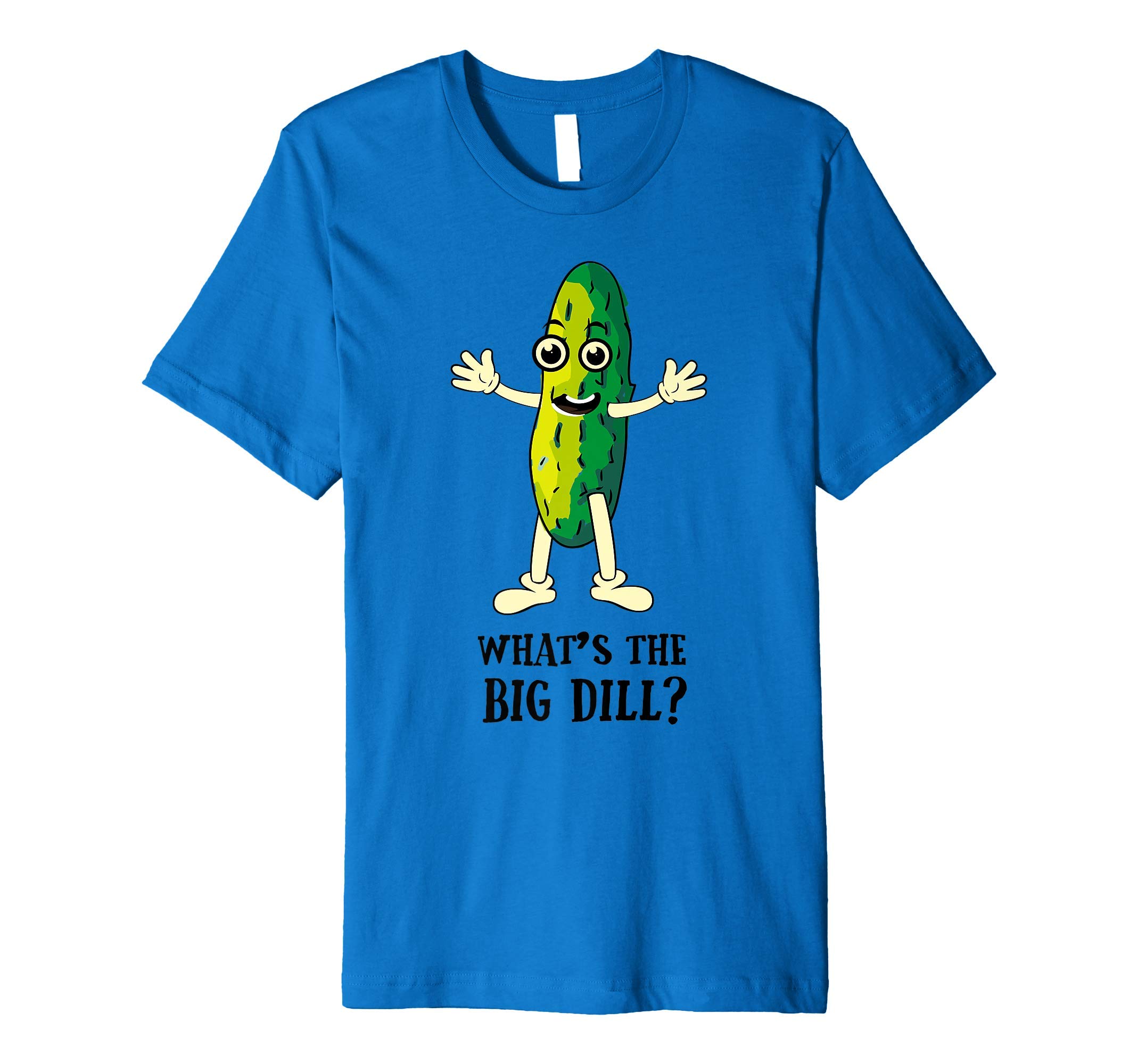 M3 DesignsWhat's the Big Dill (Pun) Funny Graphic T-Shirt Premium T-Shirt