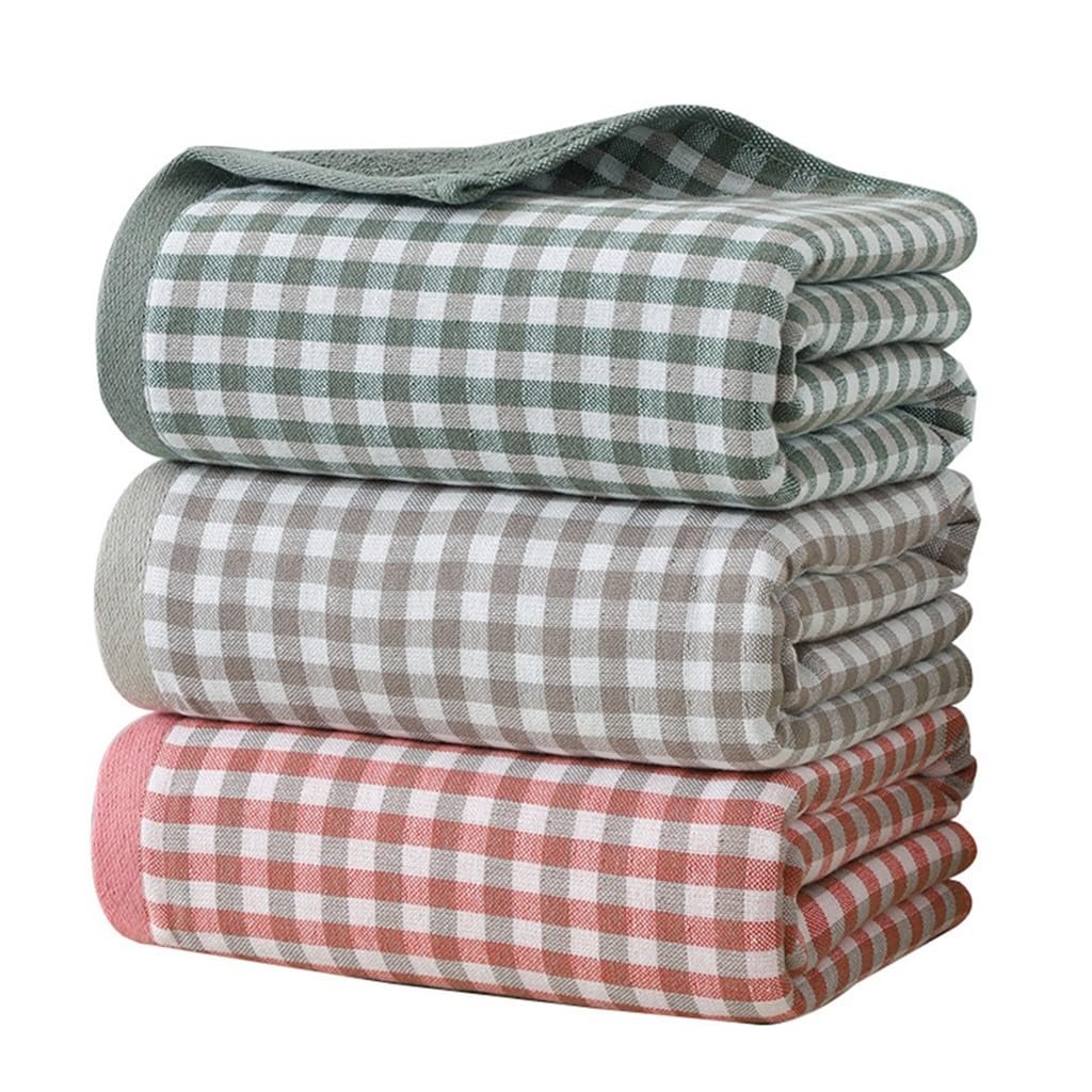 Serviette de bain absorbante en coton pour le visage et le corps