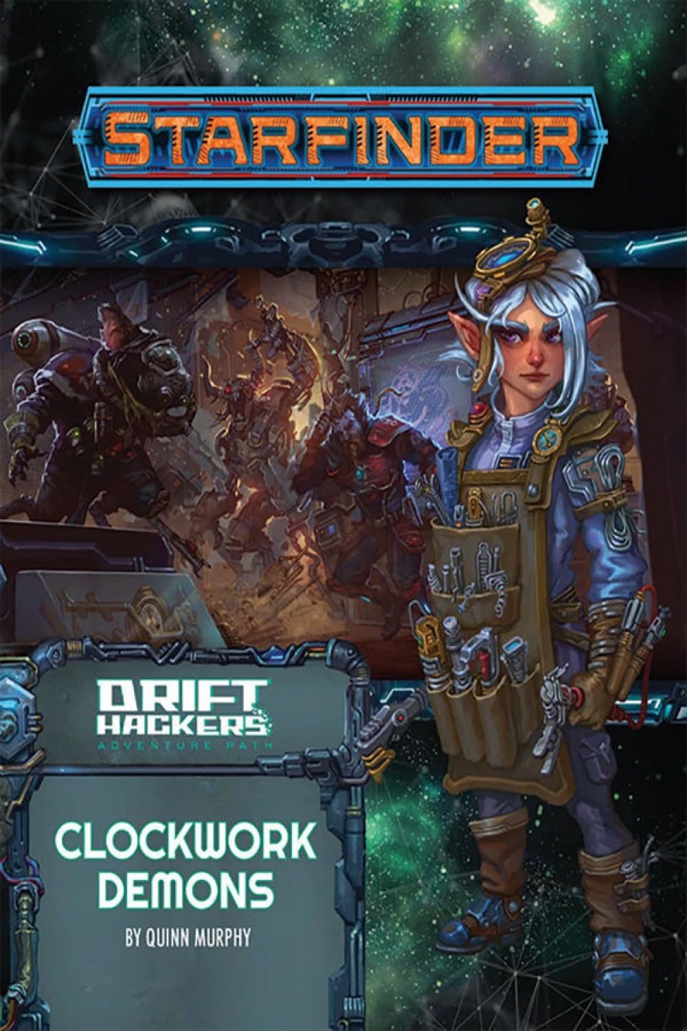 Starfinder Adventure Path: Clockwork Demons (Drift Hackers 2 of 3) (STARFINDER ADV PATH DRIFT HACKERS)