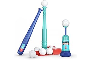T Ball Stand & Set for Kids Ages 1-3, 3-5, 5-8 -...