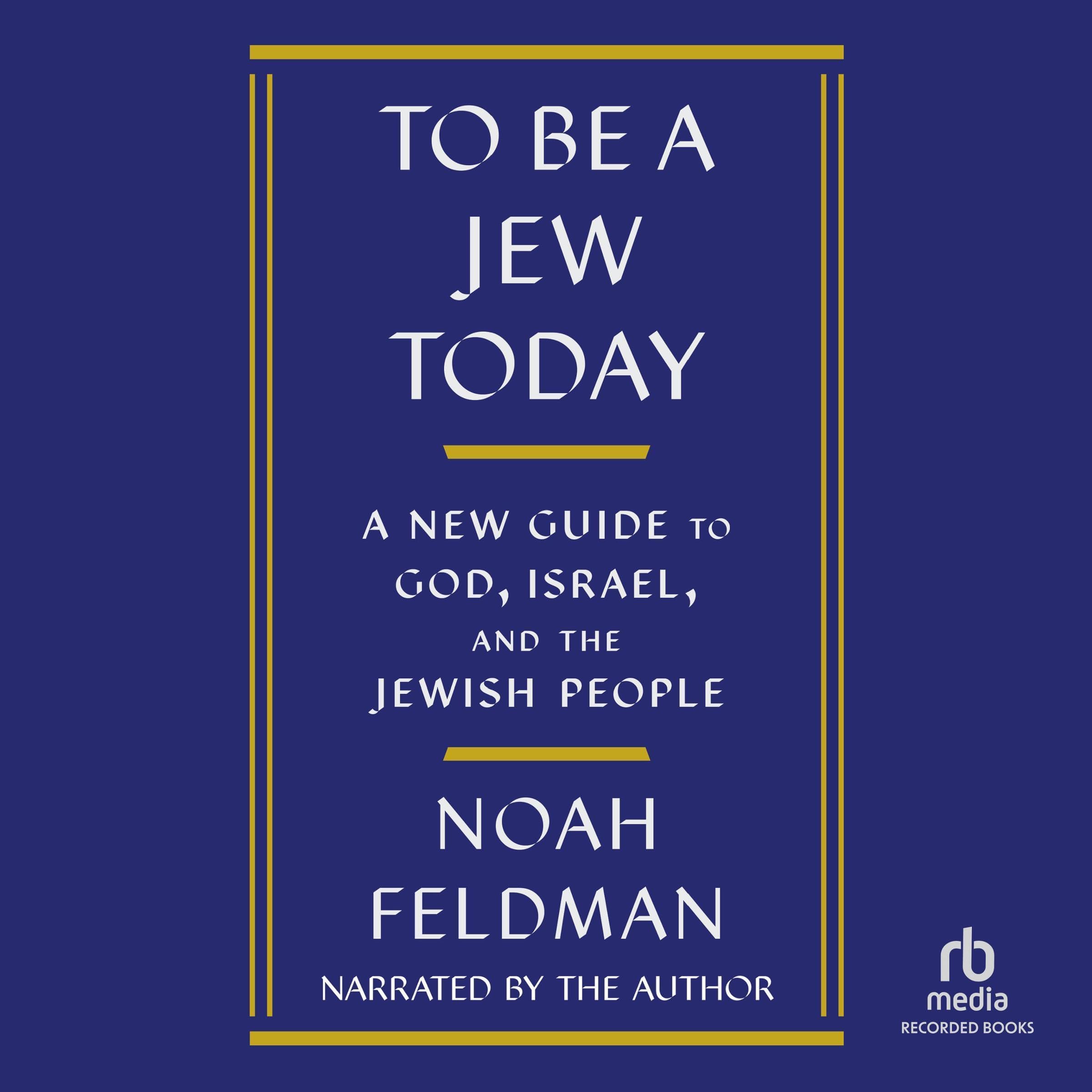 Cover art for To Be a Jew Today