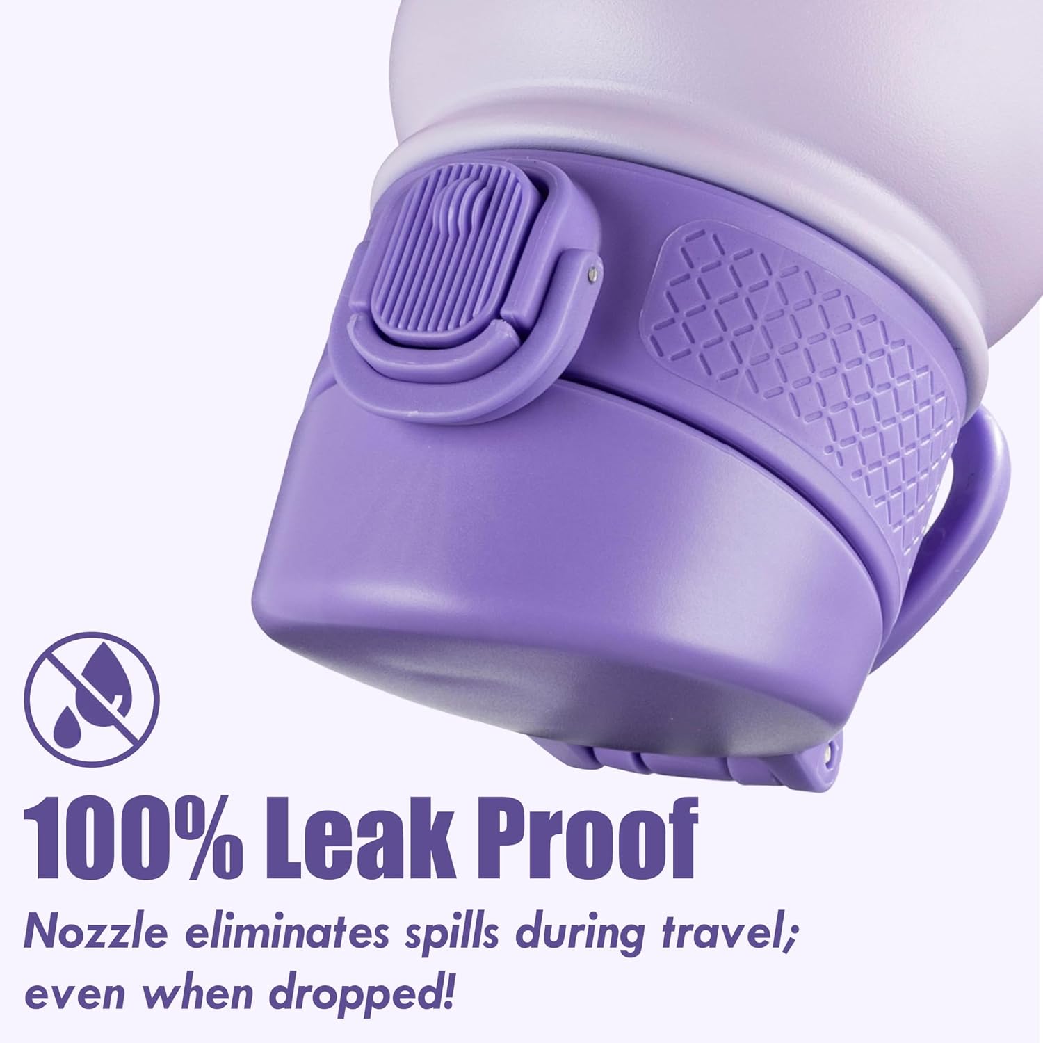 OLDLEY 20 Oz Insulated Stainless Steel Water Bottle For Kids, With Straws Leak-proof, Kids Water Bottles For School Boys Girls,Magic Unicorns - Image 5