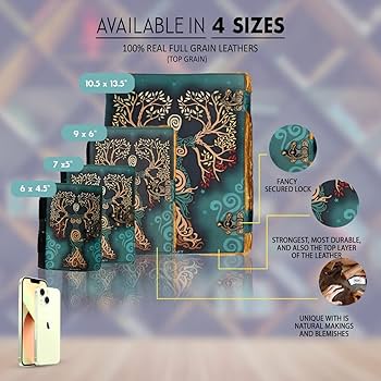 Amazon.com : ALCRAFT Blank Spell Book of Shadows Journal