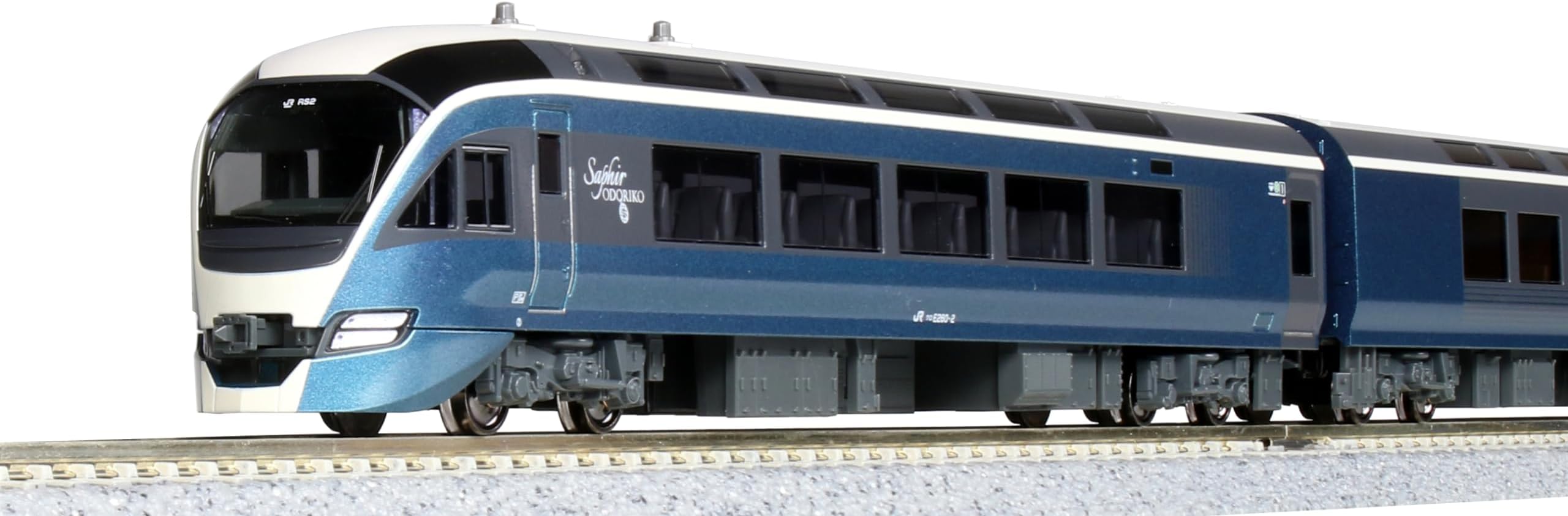 KATO N Gauge E261 Series Safir Odoriko, Basic Set, 4 Cars, 10-1661S, Railway Model, Train