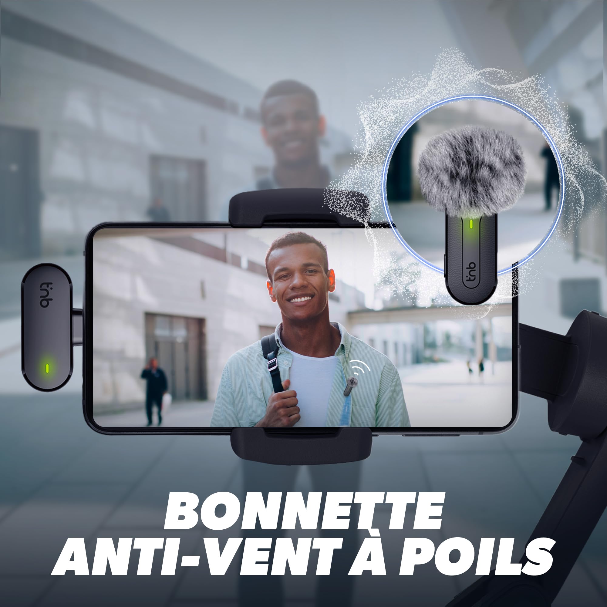 T'nB Buzz Pro - Micro Cravate sans Fil, Réduction de Bruit