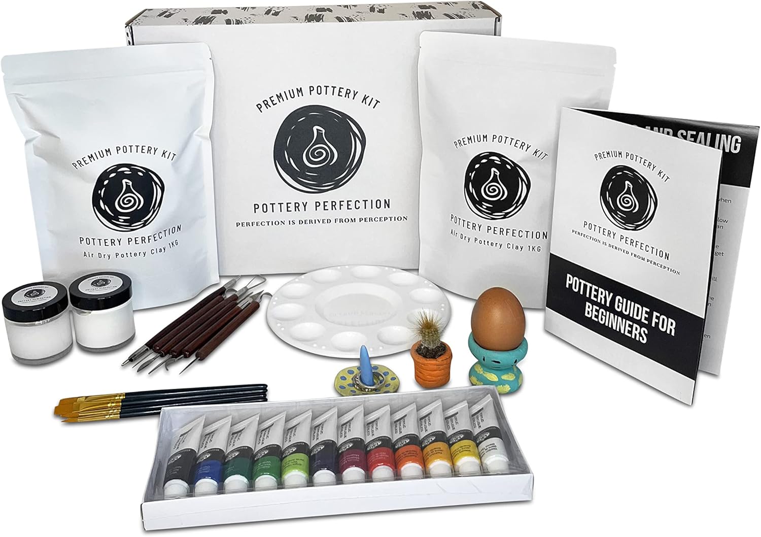 Pottery Perfection Pottery Kit. Premium Pottery Kit for Adults