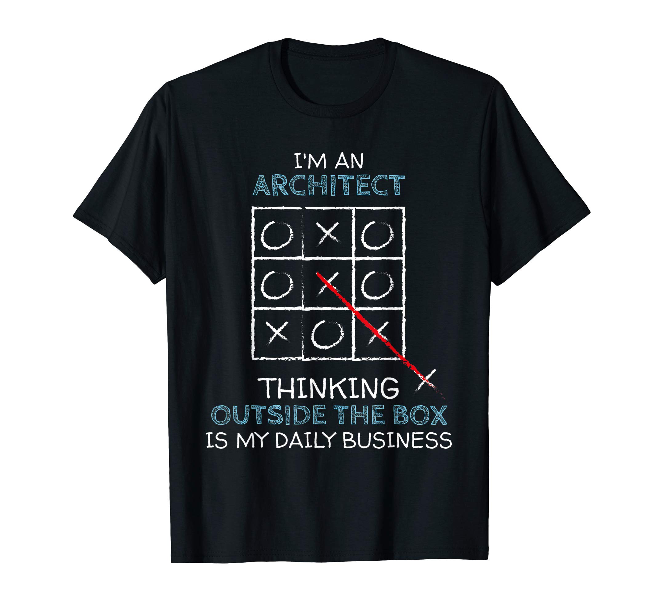 Think Outside The Box Colleague Farewell Gift Architect T-Shirt