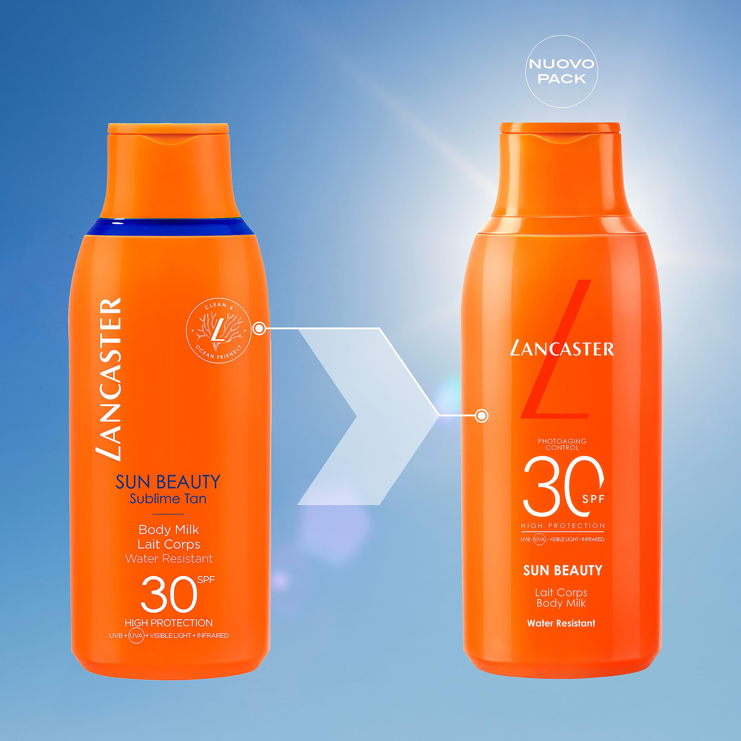 Lancaster Sun Beauty Body Milk SPF30 175 ml