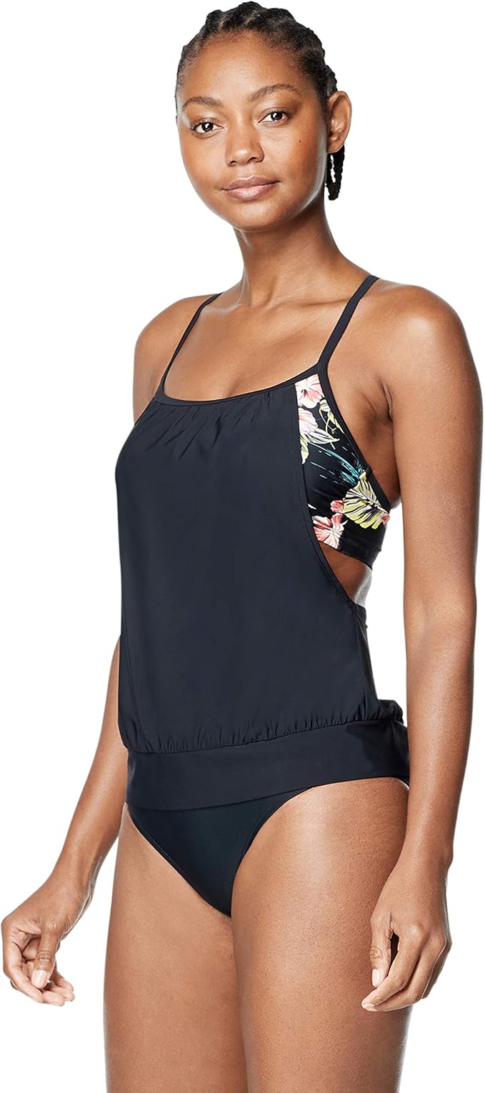 Speedo Women's Swimsuit Top Tankini Blouson