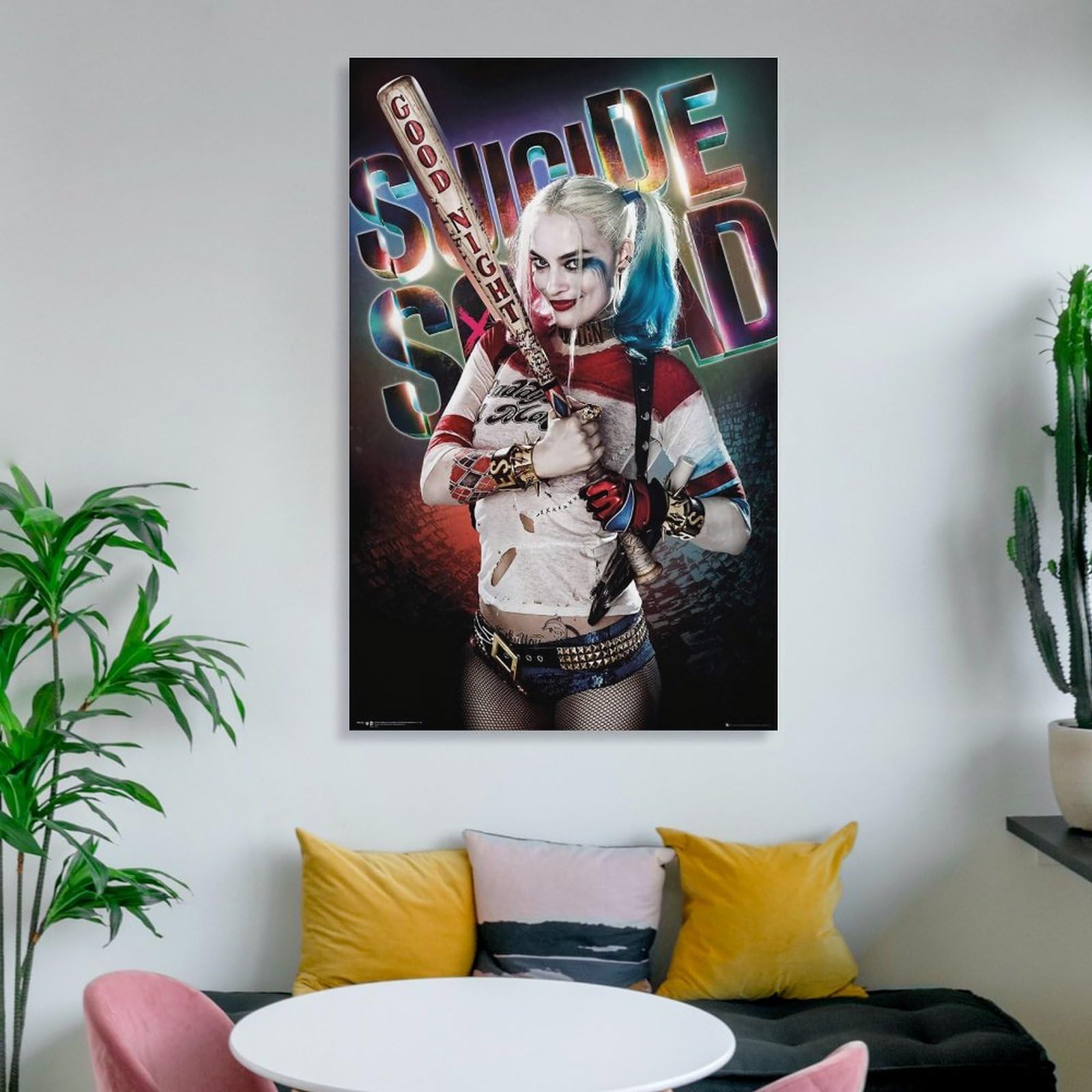 Amazon.co.jp: ハーレイ・クイン 美しい画像ポスター アートパネル