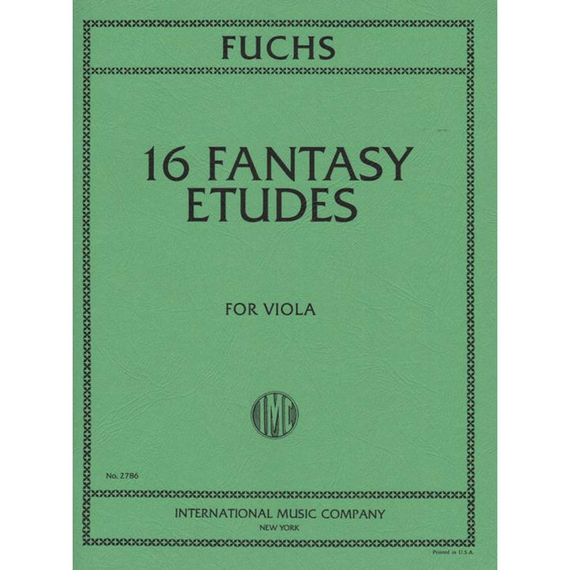 Fuchs, Lillian - 16 Fantasy Etudes - Viola solo - International Edition [Sheet music] [Sheet music] [Sheet music] [Sheet music] [Sheet music] [Sheet music] [Sheet music] [Sheet music] [Sheet music]