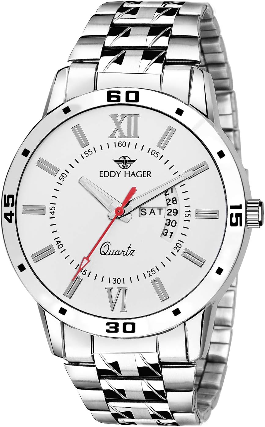 EDDY HAGER Day and Date Men's Watch-EH-201