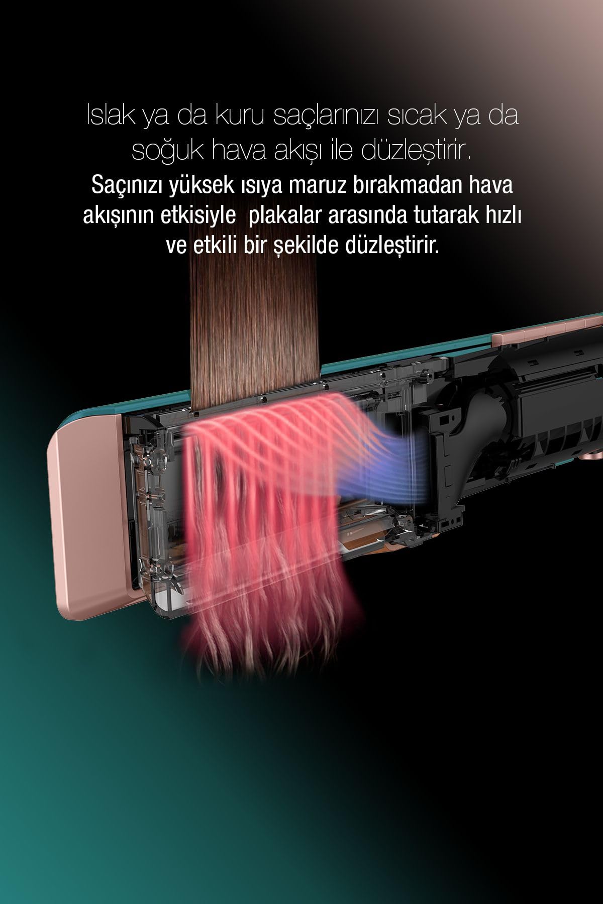 Fantom Jolie Hs 1500 Saç Düzleştirici Mint Yeşil