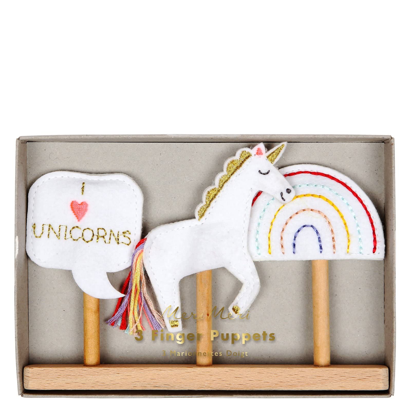 Meri Meri Unicorn Finger Puppets
