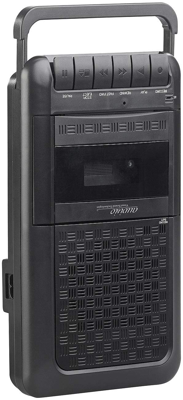 Lecteur Cassette Portable avec Fonction enregistreur Vocal [Auvisio]
