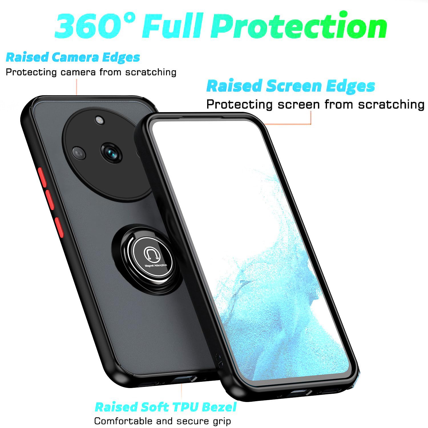 XINYEXIN Cover per Realme 11 Pro Plus 5G Pro+ 5G/ Realme 11 Pro