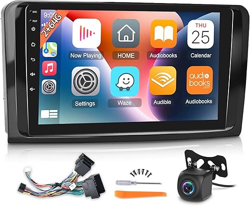 2+64G Android 13 Radio de coche para Mercedes Benz GL ML Clase W164 X164 ML350 ML500 GL350 GL450 2005-2011 - 9 pulgadas pantalla táctil estéreo