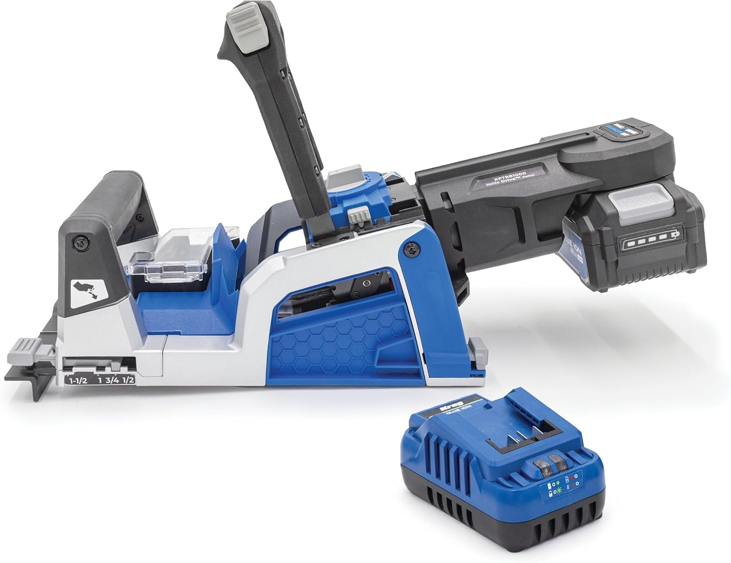 Kreg Rebel 20V Ionic Drive Pocket-Hole Joiner Kit – With 20V Blue Ion Charger & 2Ah Battery Pack – Precision Joinery Tool for Woodworking & Carpentry – Accessible Woodworking Tools – KPTBRB100A Kreg Rebel 20V Ionic Drive Pocket-Hole Joiner Kit – With 20V Blue Ion Charger & 2Ah Battery Pack – Precision Joinery Tool for Woodworking & Carpentry – Accessible Woodworking Tools – KPTBRB100A