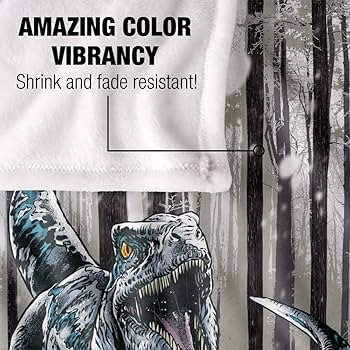 Amazon｜ジュラシックワールド ドミニオンブランケット 36インチ