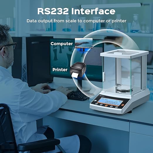 Balanza Analítica 0.0001g Precisión Alta Laboratorio 220g miniatura 6