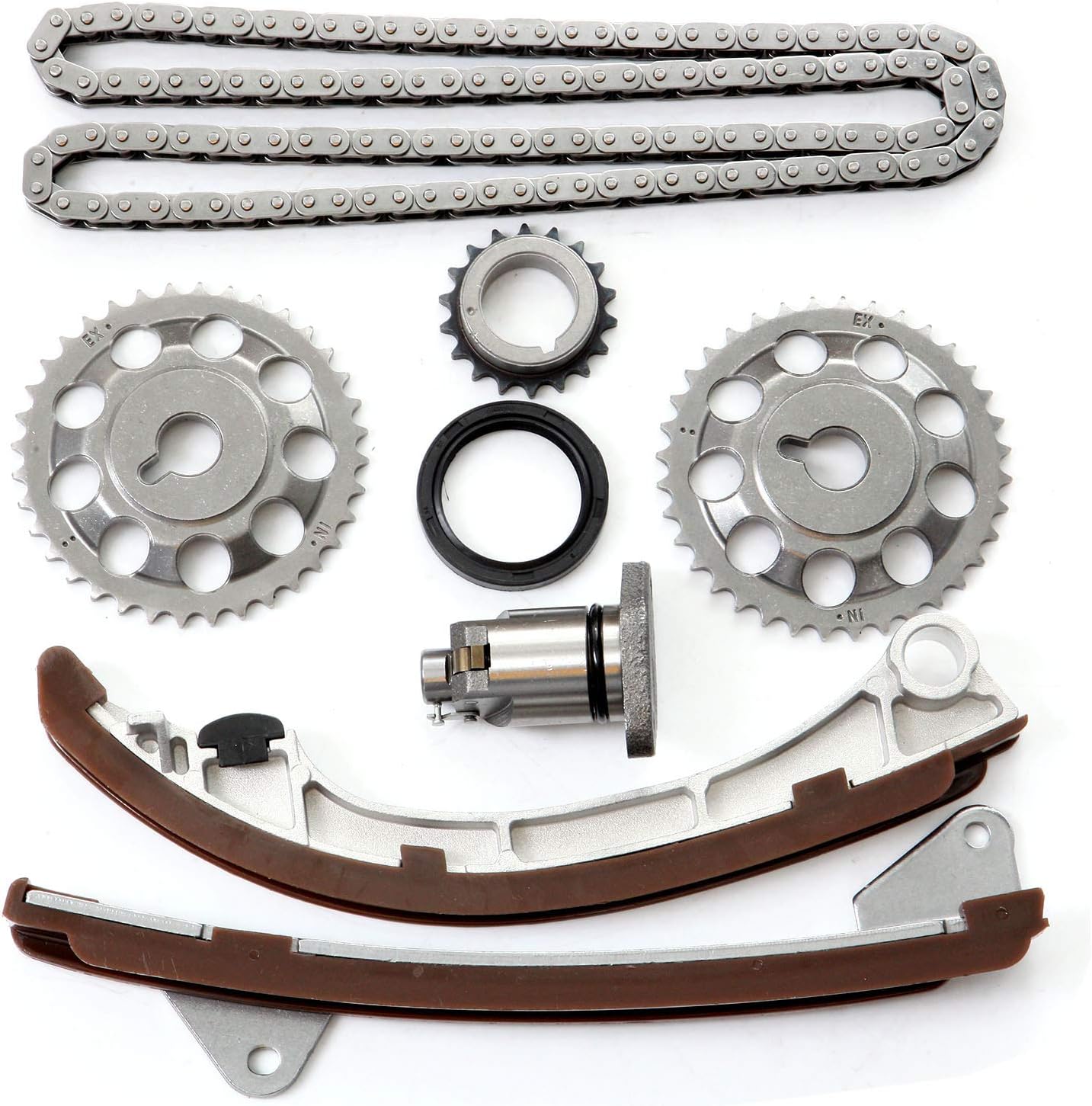 OCPTY Timing Chain Kit fit for Chevrolet for Toyota Prizm Corolla 1.8L 1998 1999