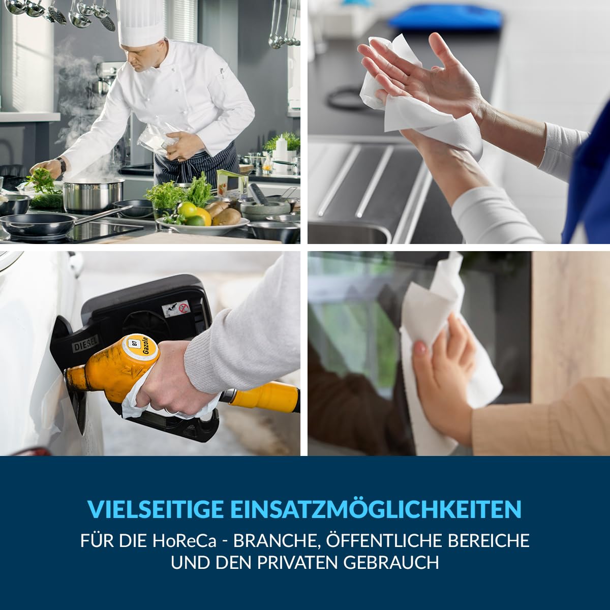 PAW - Papierhandtücher Take One Slim | 2-lagig H2 Falthandtücher für Zickzack Papierhandtuchspender | Einweghandtücher für Spender 20 cm x 22,5cm | 21 x 150 Stück - 3150 Handtücher