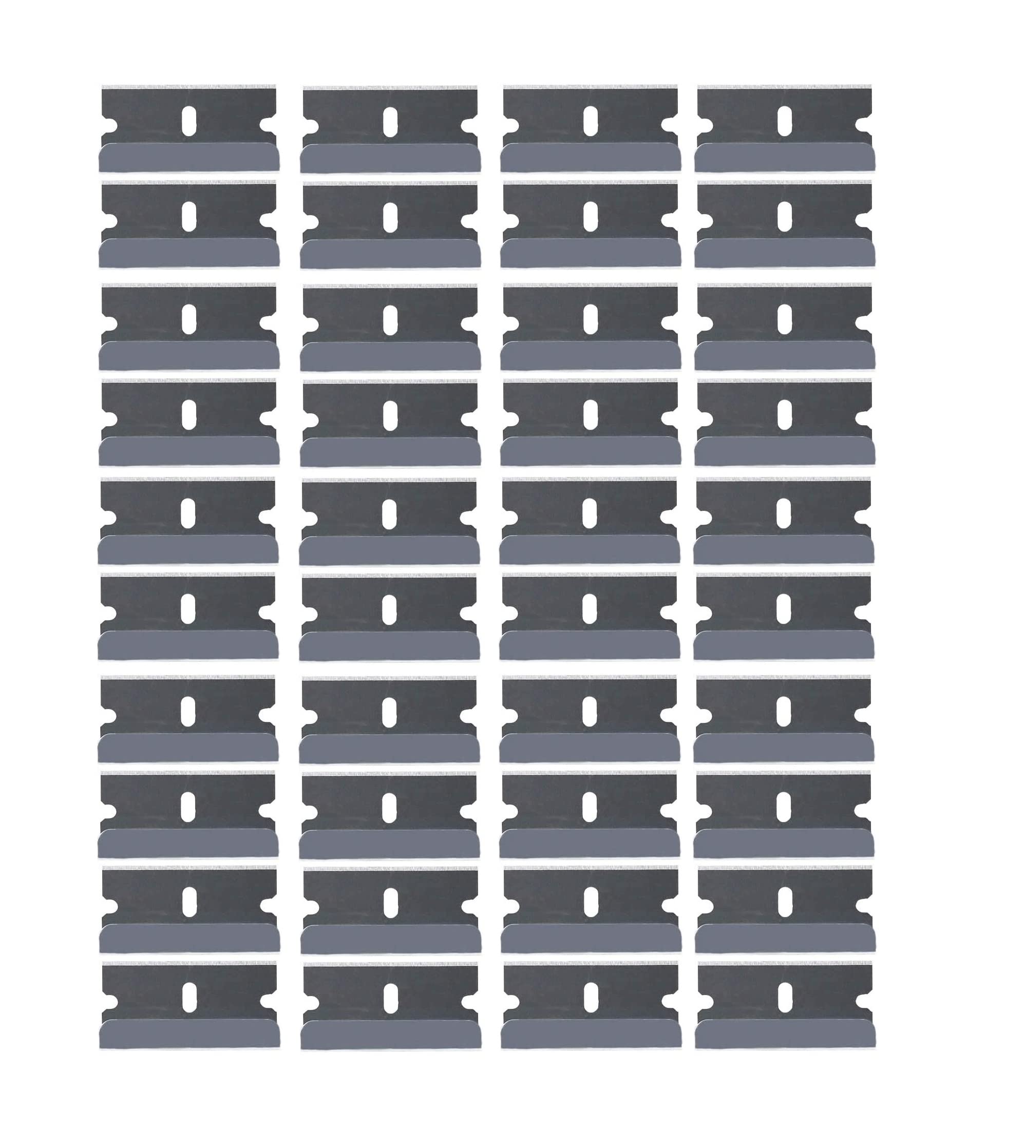 Vadda Bai 40 Pieces Single Edge Steel Scraper Blades for Remove Adhesive Labels, Stickers and Glass Glue (B0C3381FM3) Amazon Price History, Amazon Price Tracker