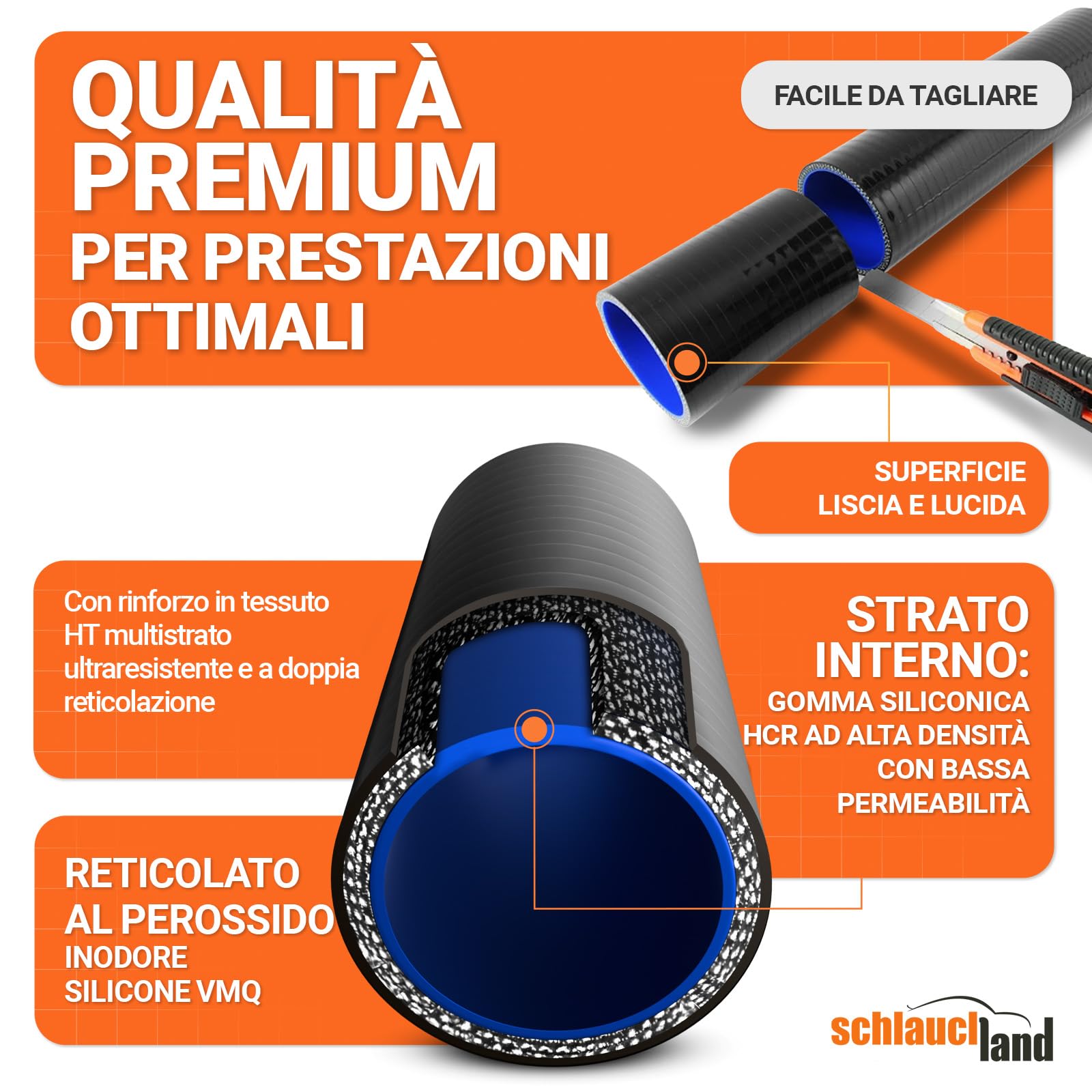 CURVA PER TUBO FLESSIBILE IN SILICONE 90° GRADI DI-Ø 45mm nero 200°C | SELEZIONE | Gomito Intercooler Radiatore Curvatura Turbo Motore Liquido-Raffreddamento Aria-Aspirazione Gomma Manicotto
