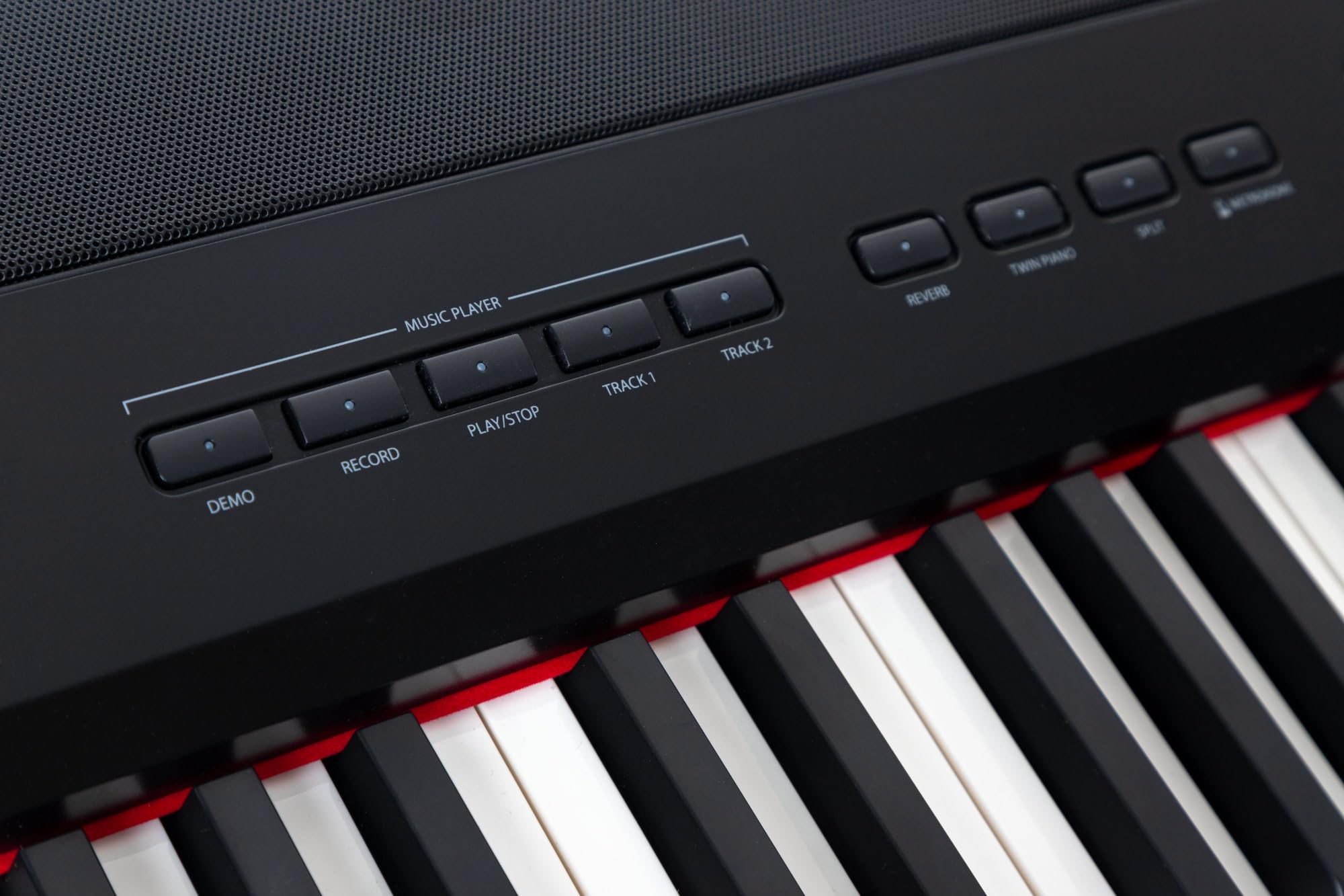 P-60 SM Stagepiano Home Set (88 Tasten und passendem Unterbau, Hammermechanik, Anschlagdynamik, 128-fach polyphon, 14 Sounds, inkl. Pianobank, Kopfhörer, Notenhalter, & Noten) schwarz