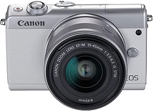 Canon EOS M100 Camera Kit 24 2MP CMOS 6000 4000 pixels White Digital Cameras 24 2MP 6000 4000 pixels CMOS Full HD Touch Screen White Canon EOS M100 Camera Kit 24 2MP CMOS 6000 4000 pixels White Digital Cameras 24 2MP 6000 4000 pixels CMOS Full HD Touch Screen White