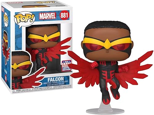 Funko POP! Marvel Falcon 881 (ConvenciĂłn de Verano 2021 Virtual Funkon Shared Exclusive) Funko POP! Marvel Falcon 881 (ConvenciĂłn de Verano 2021 Virtual Funkon Shared Exclusive)