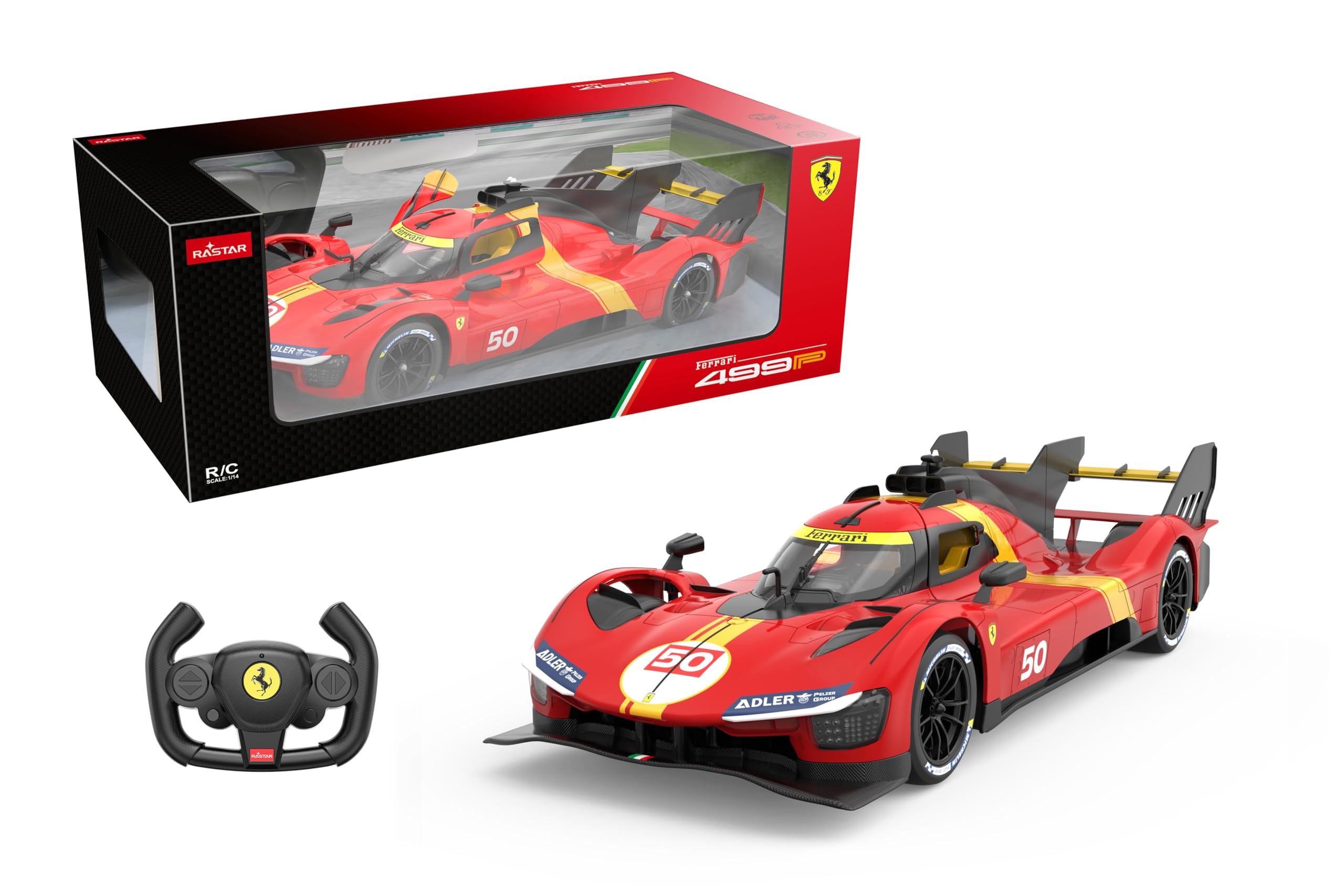 Amazon.co.jp: RASTAR フェラーリ 499P レマンズ ハイパーカン 1 Amazon.co.jp: RASTAR フェラーリ 499P レマンズ ハイパーカン 1