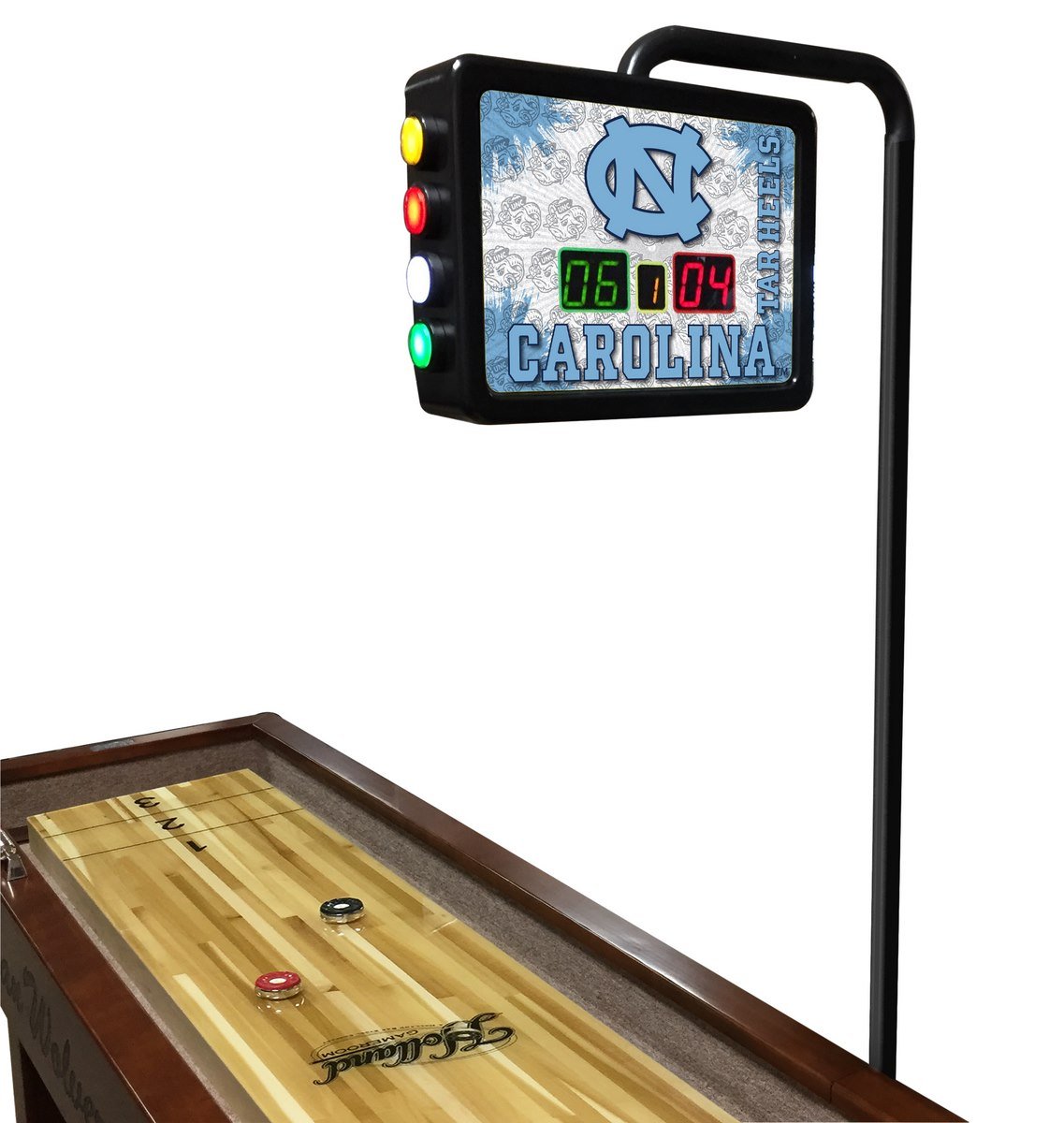 Holland Bar Stool Co. North Carolina Electronic Shuffleboard Scoring Unit - Officially Licensed