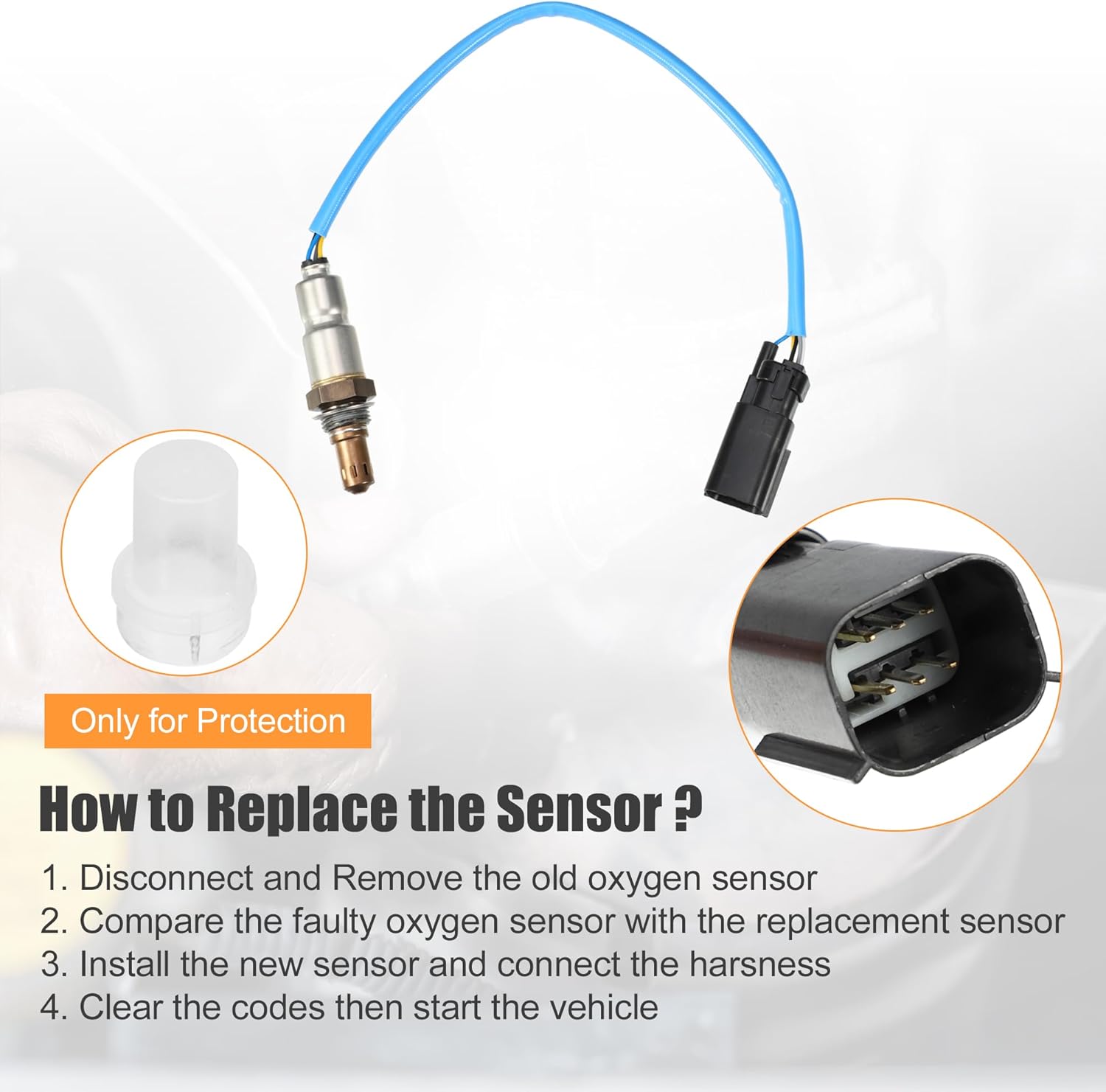 uxcell Upstream Oxygen Sensor for Ford Fusion 3.0L 2010-2012 for Ford Escape 2010-2012 No.BL3Z9F472A