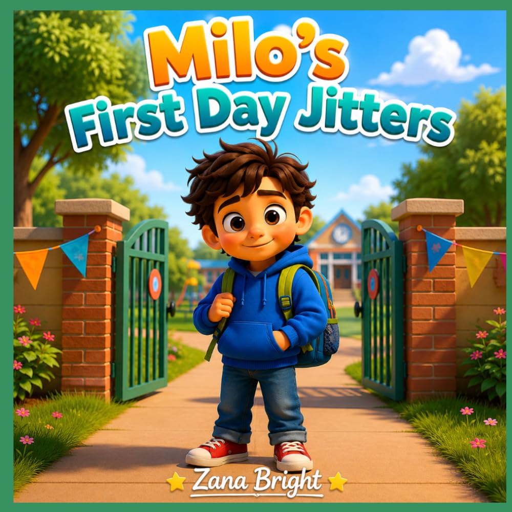 Milo's First Day Jitters (Zana Bright Kids: School Days SEL)