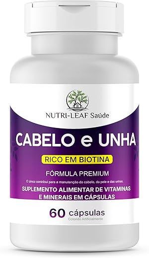 NUTRI-LEAF Biotina para Cabelo e Unha